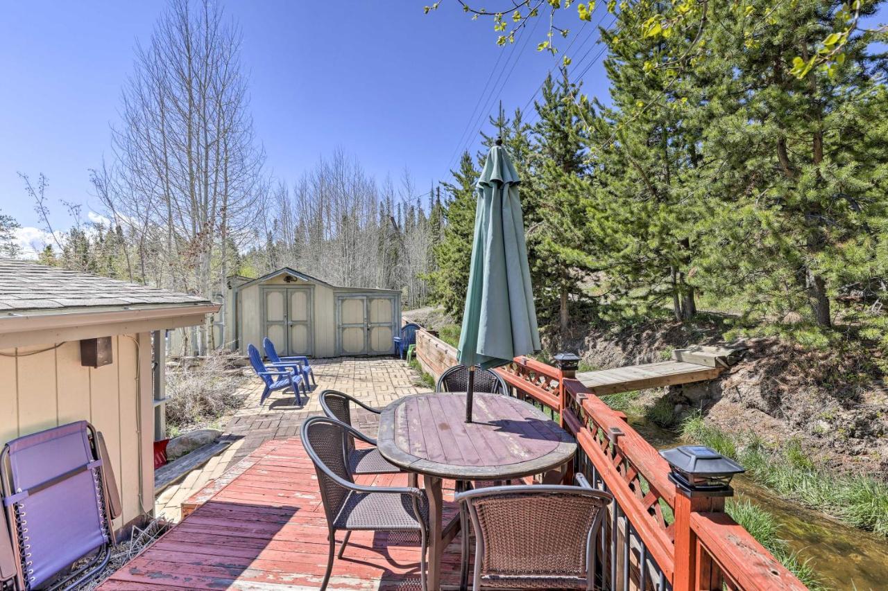 Grand Lake Home Fireplace, Deck And Mountain Views ภายนอก รูปภาพ